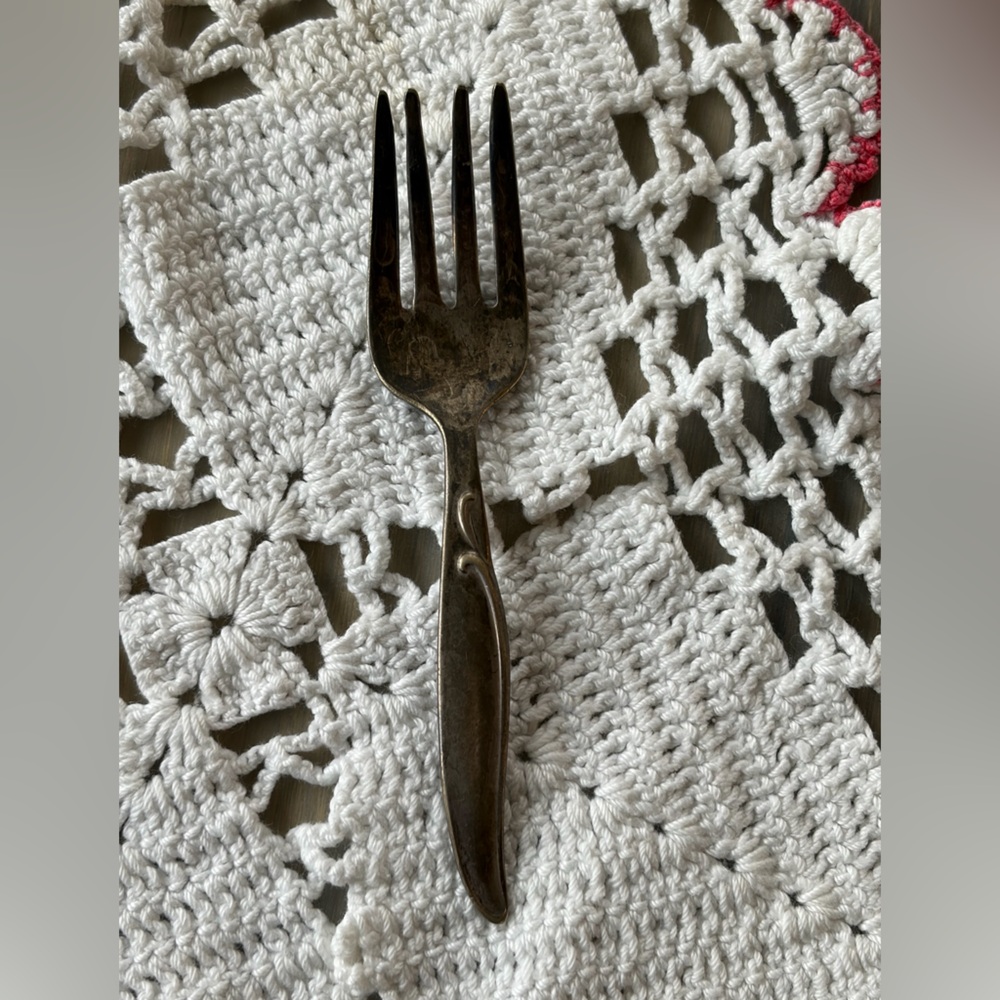 Vintage Silverplated Infant Fork